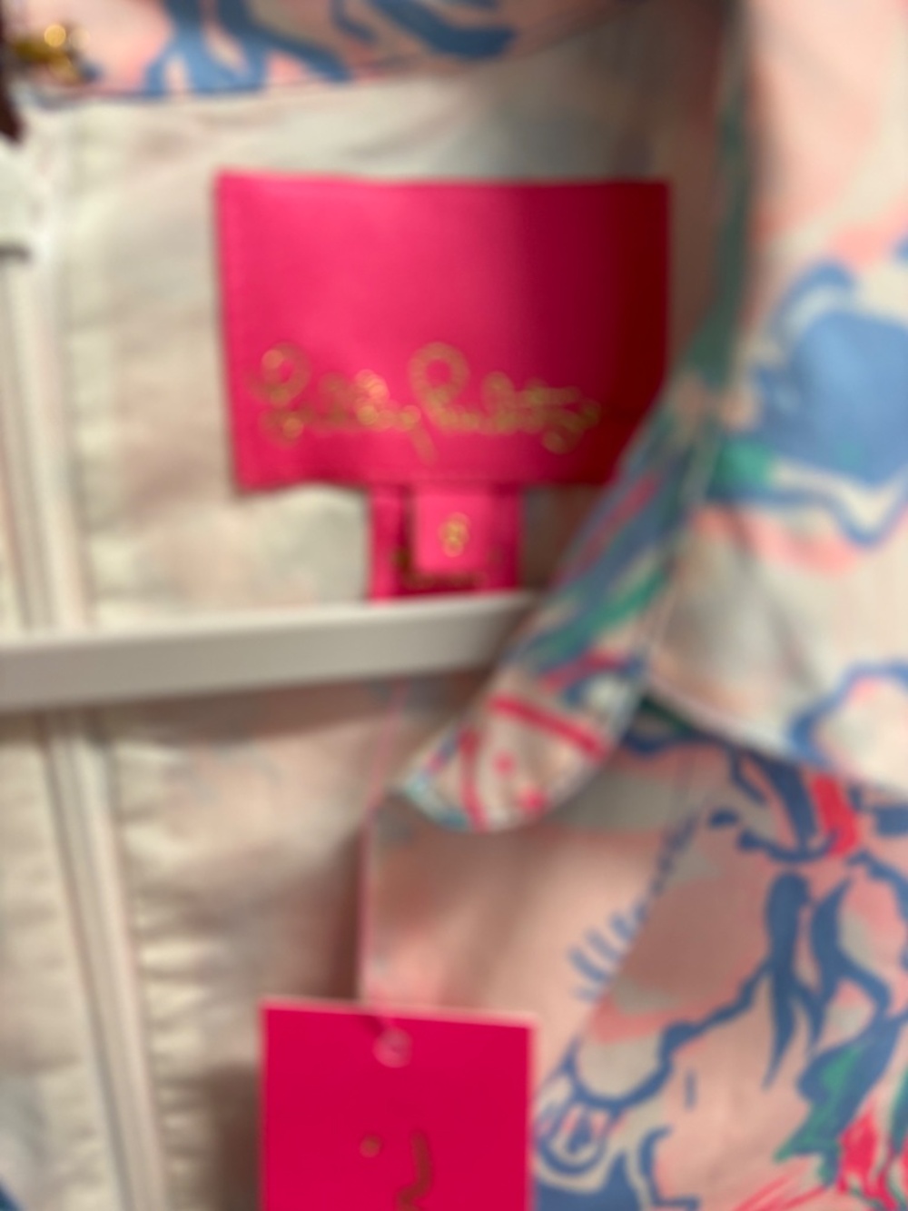 NWT Lilly Pulitzer Ginger Stretch Tunic Shirt dress Size 6 - Picture 6 of 9